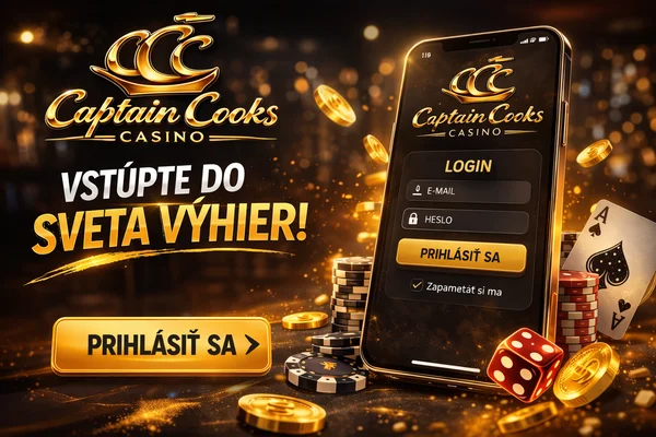 captain cooks casino prihlásenie